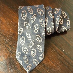 Simons Black and Tan Tie Elegant Tie Silk
